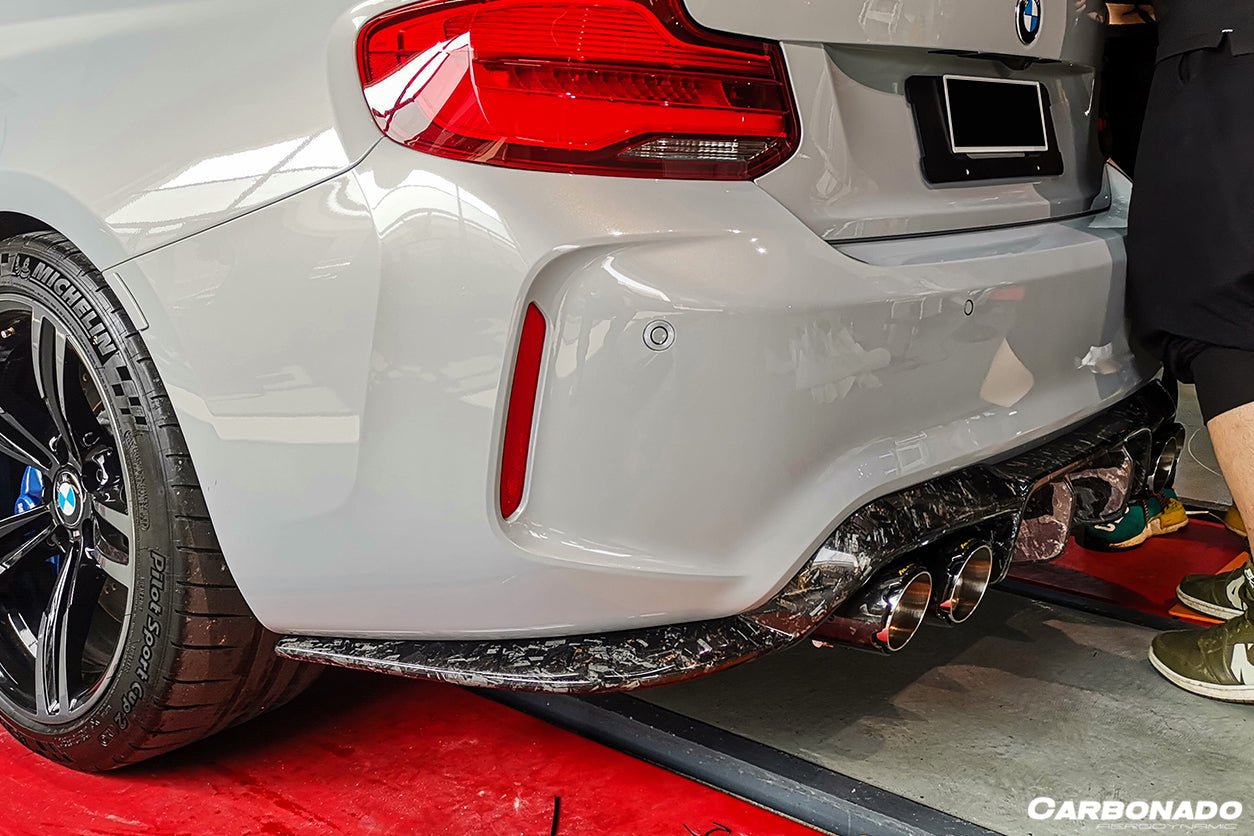 2016-2020 BMW M2 F87 VRS Style Carbon FIber Rear Lip